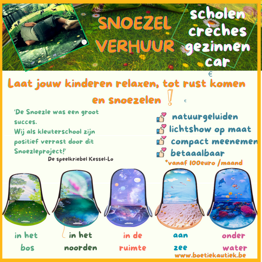 Juf Innes huurde de Snoezle voor de kleuterafdeling van haar school.