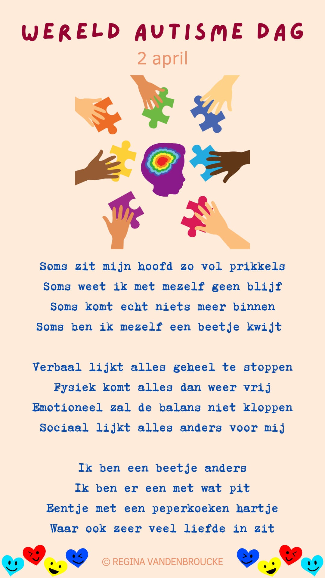 2 april 2024: wereldautismedag
