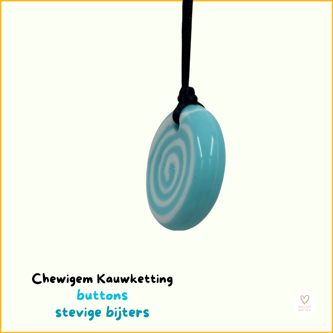 Bijtketting Button 'Whirpool'.