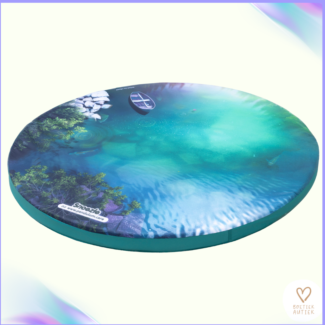 Snoezelmat: In het noorden-noordpoollicht