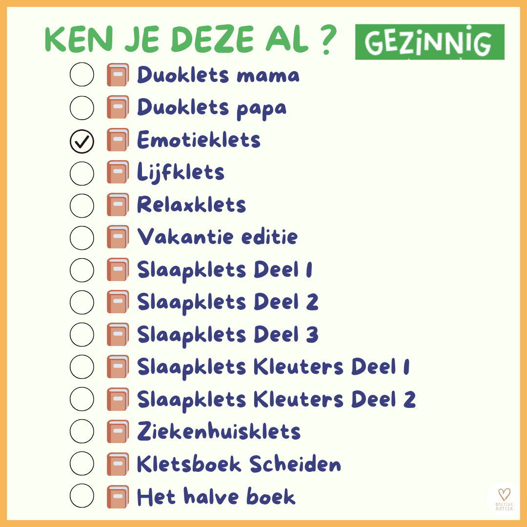 Kletsboek: Emotieklets