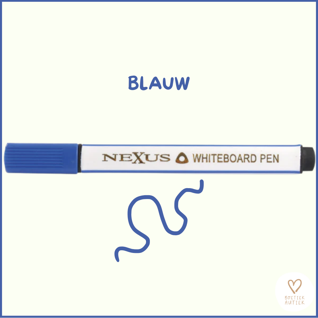 Uitwisbare whiteboardstiften