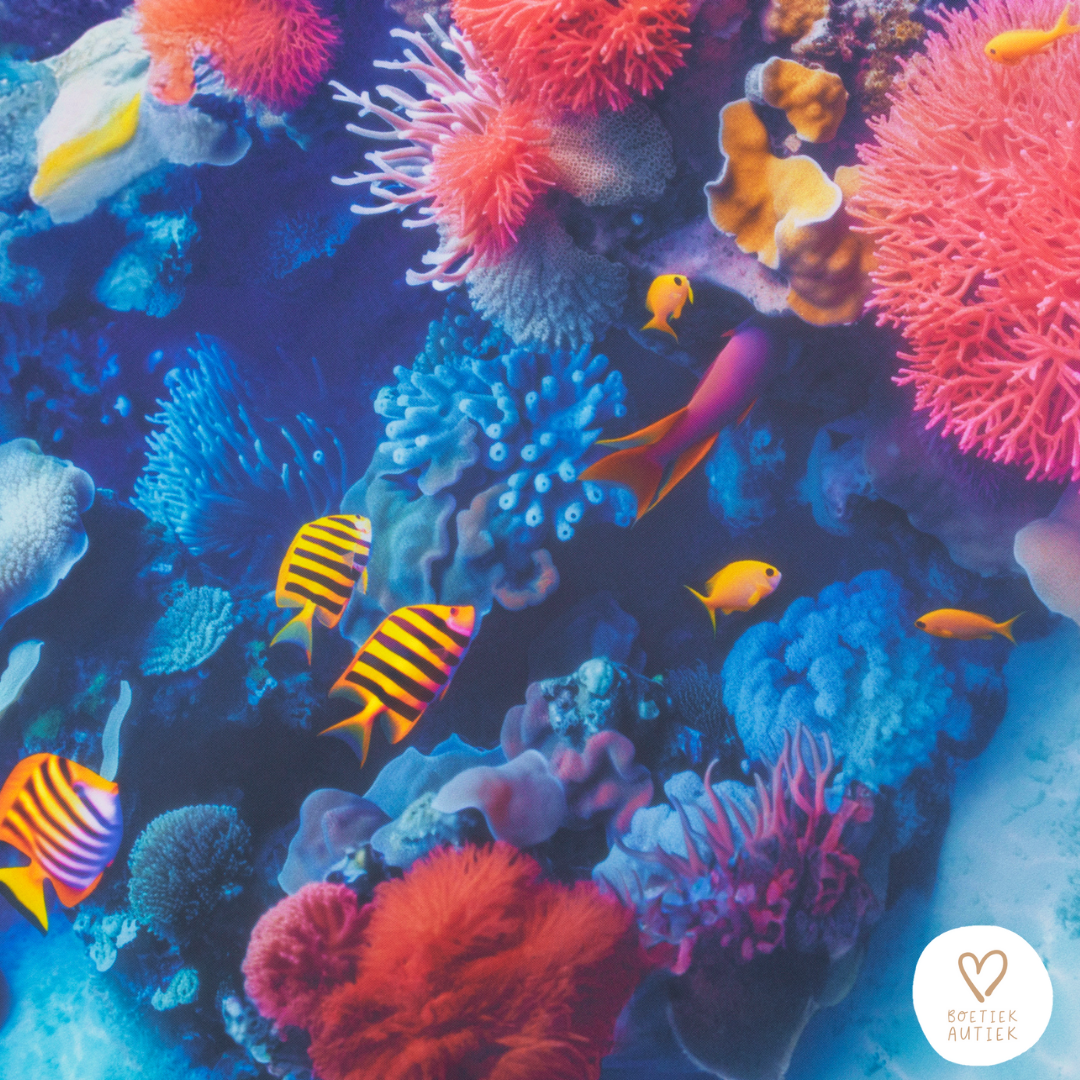 Snoezelmat: onder water