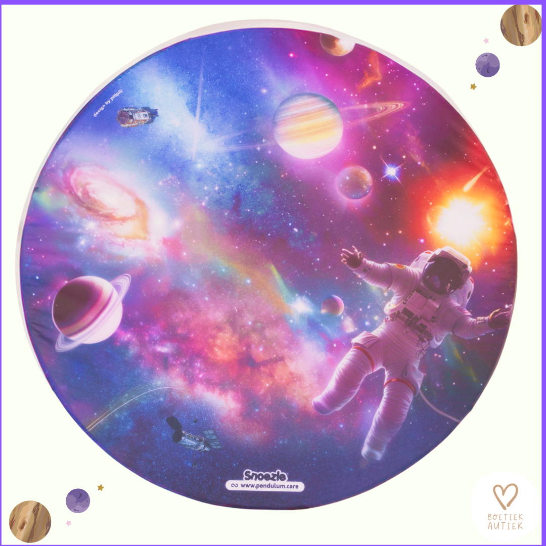 Snoezelmat: in de ruimte