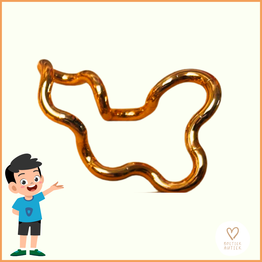 Tangle Metallic Koper voor friemelhanden, stress doserend