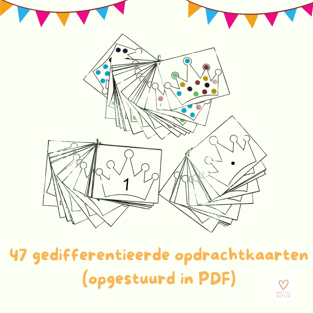 Verjaardagskroon versieren!