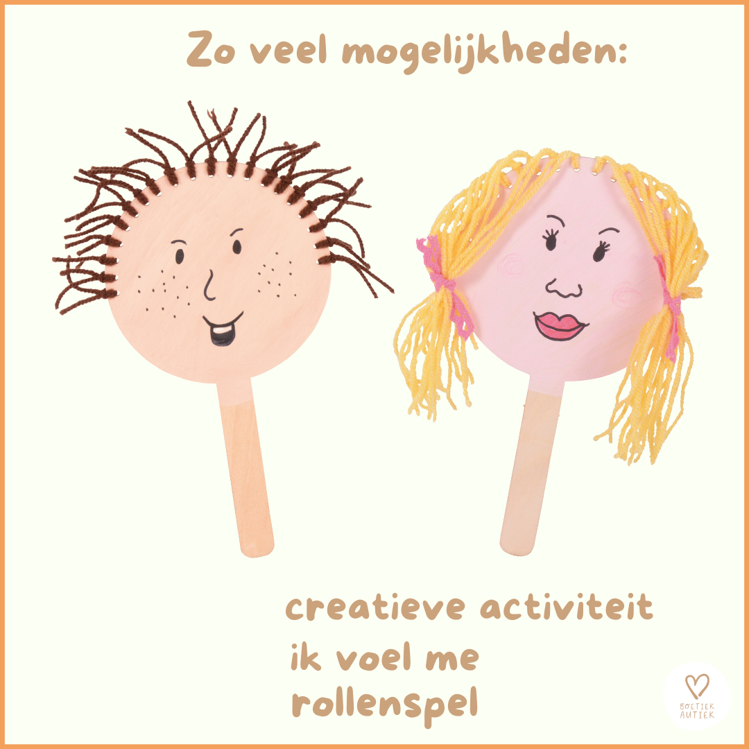 Blanco gezichten een gezicht geven met emotie