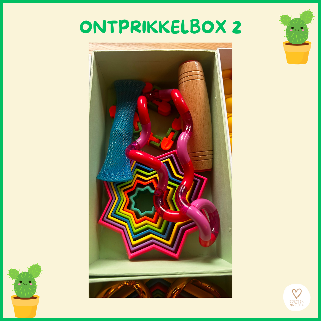 ONTPRIKKELBOXEN - nieuwe reeks -
