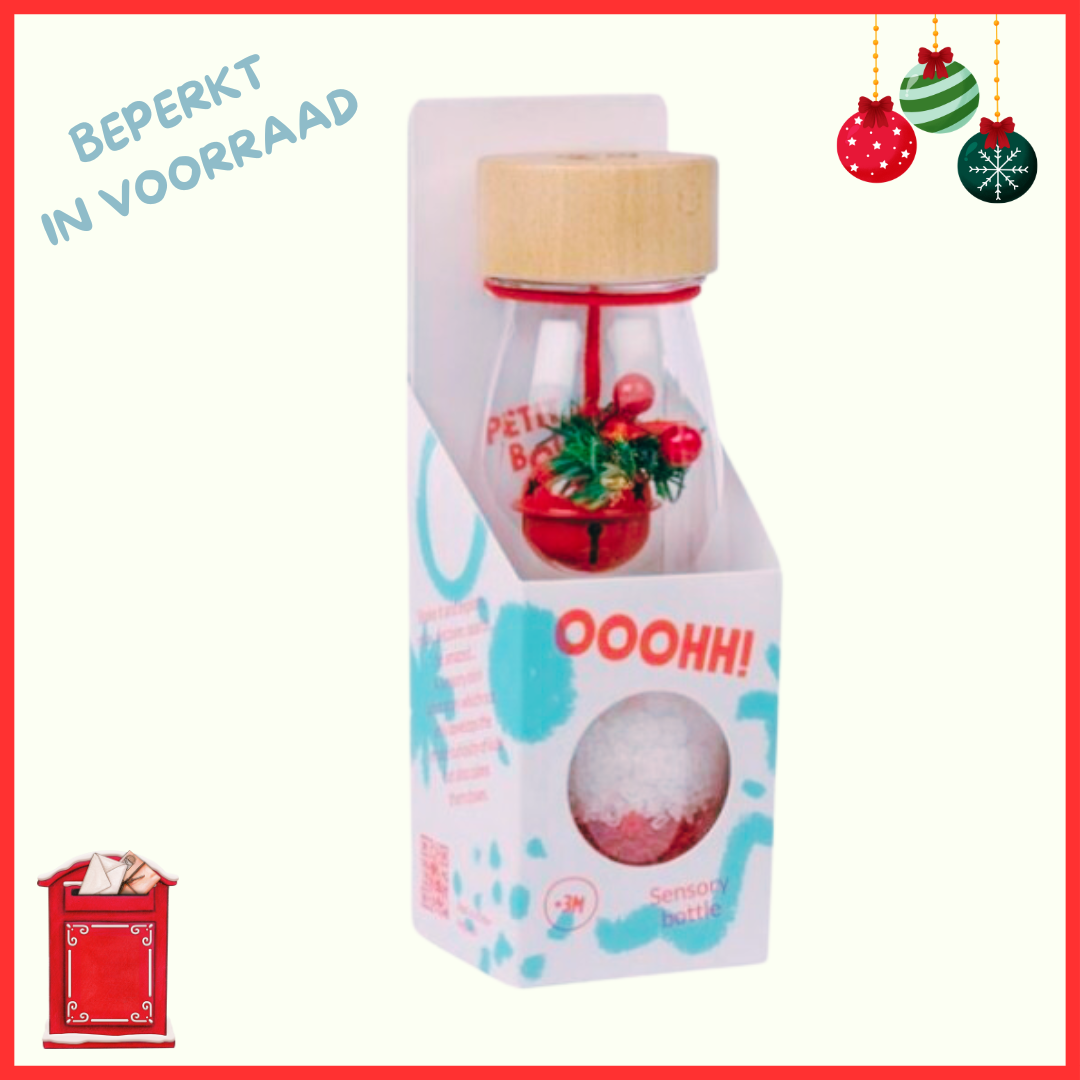 Petit Boum Sensorische Fles Kerstmis