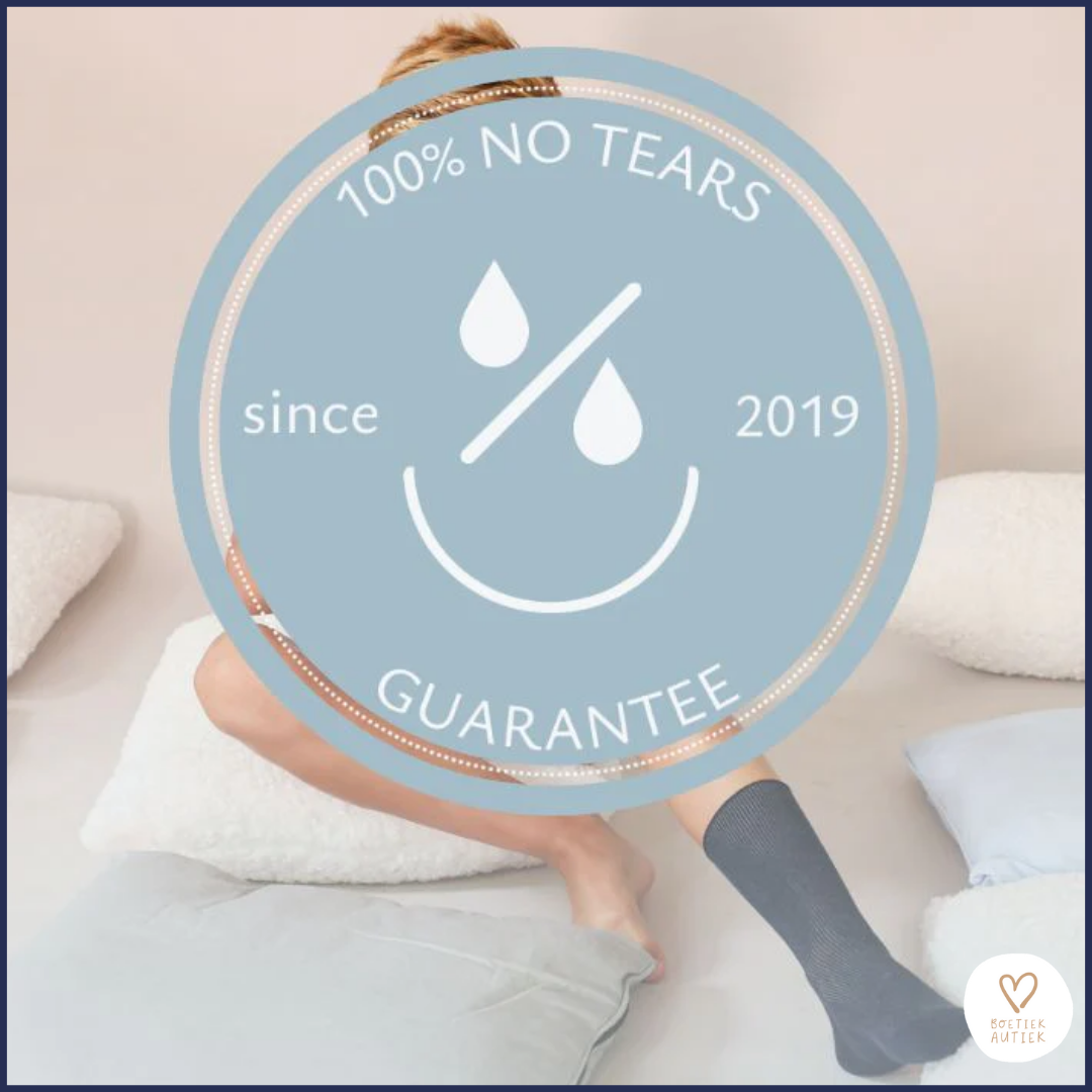 Prikkelarme, naadloze sokken voor volwassenen.