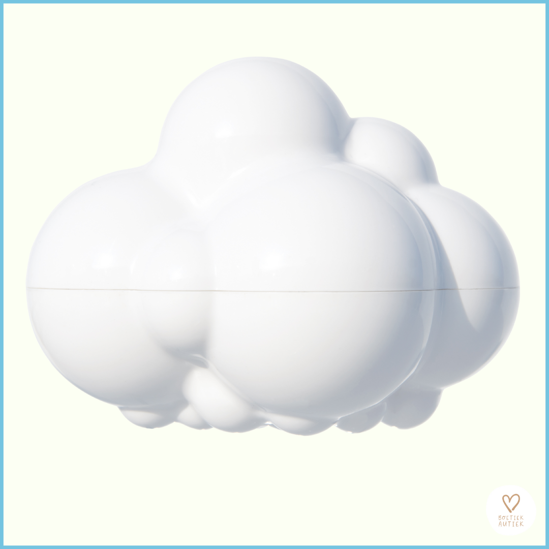 De waterkringloop. Regenwolk 'Pluie' : maak zelf je regen.(bad, klas, buiten,...)