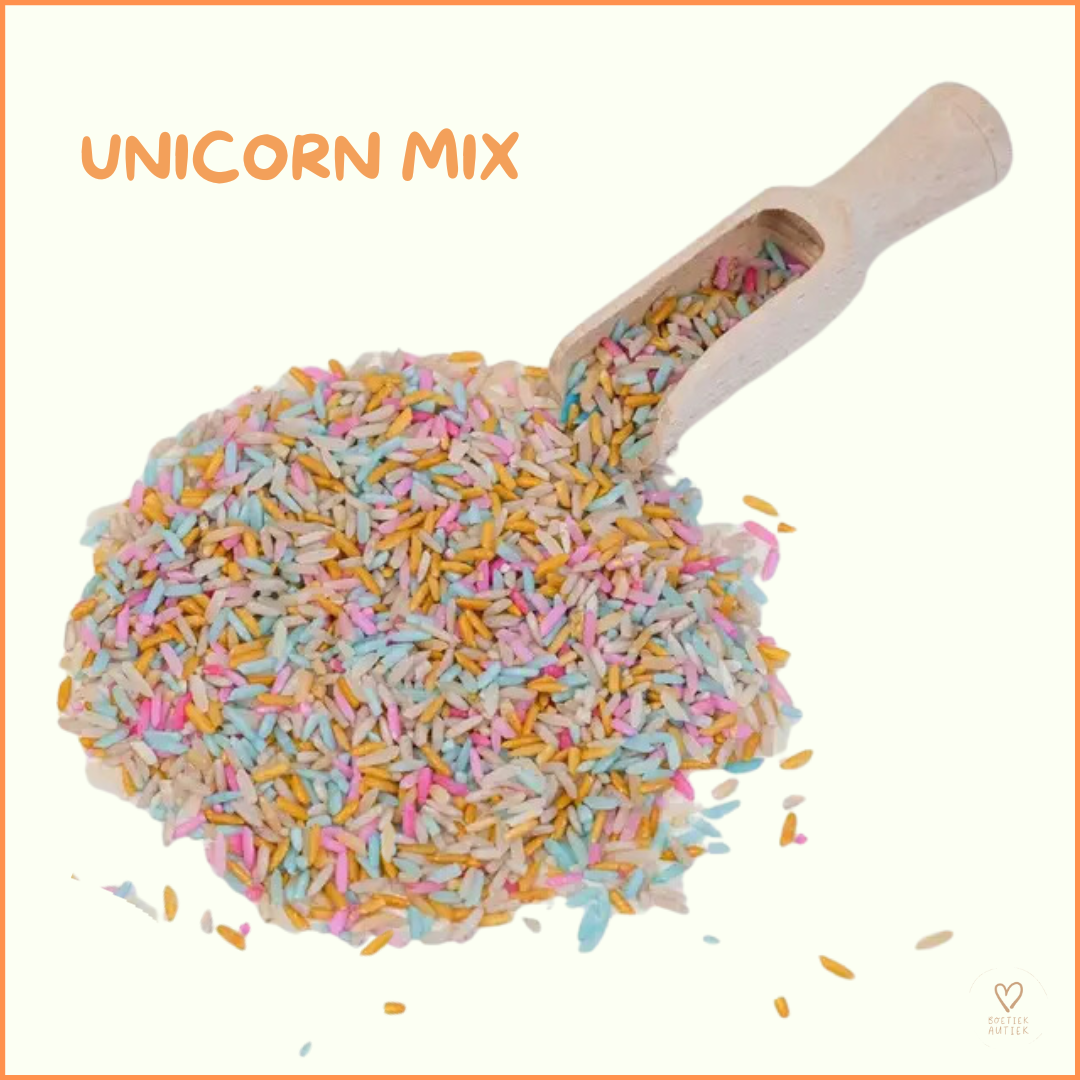 Speelrijst Unicorn-Mix (500g)