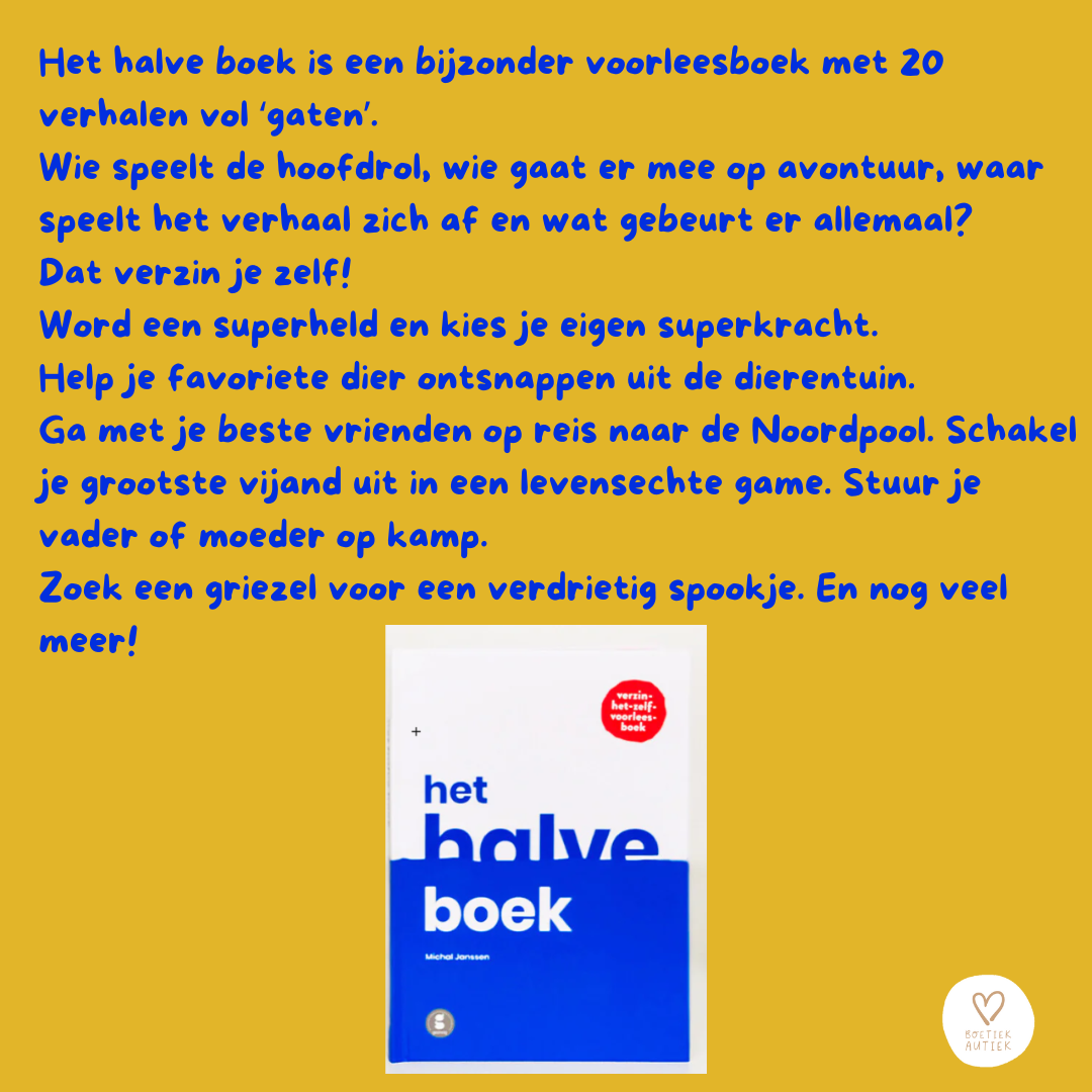 Kletsboek: Het halve boek! Maak jij het verhaal af ?
