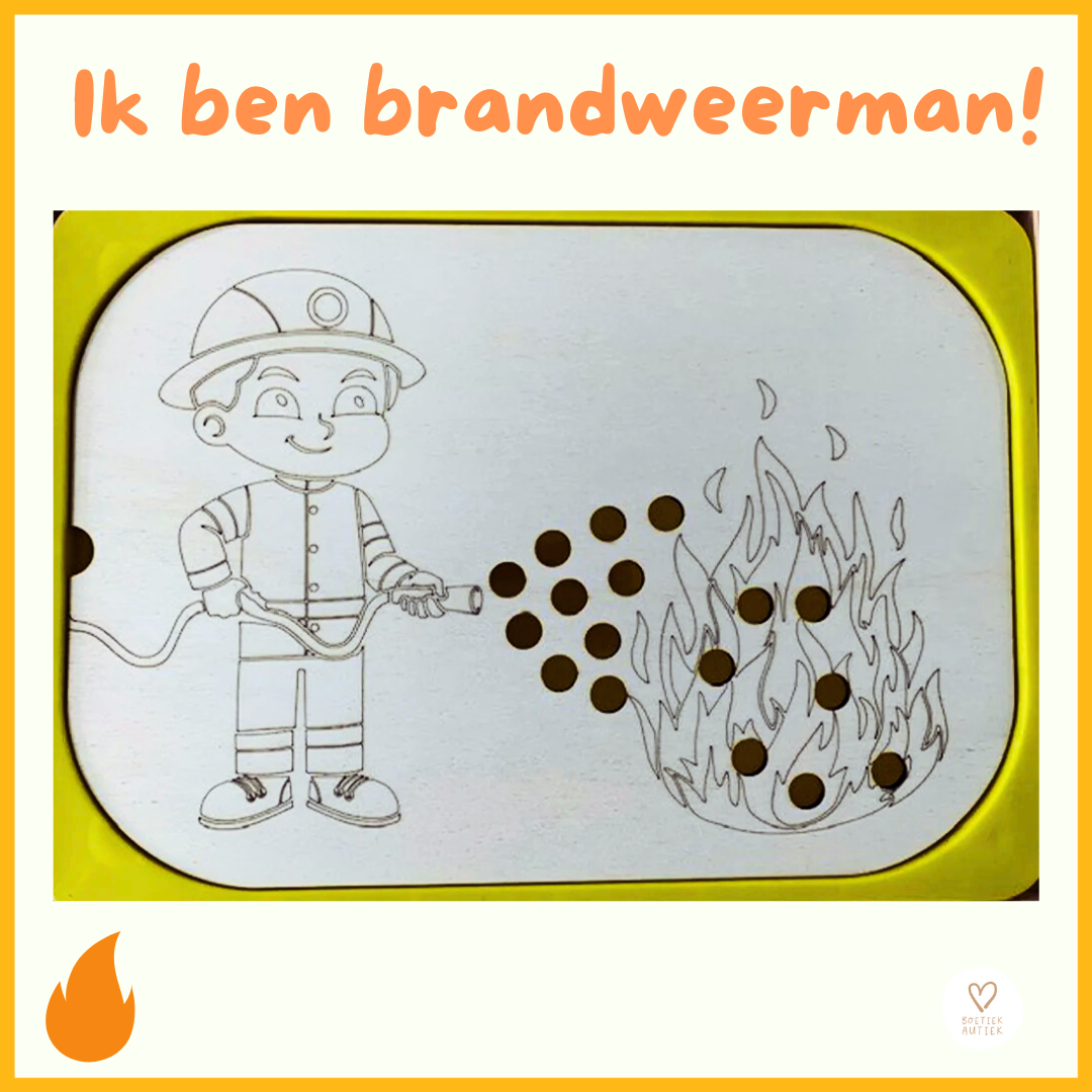 Brandweer: vuur blussen