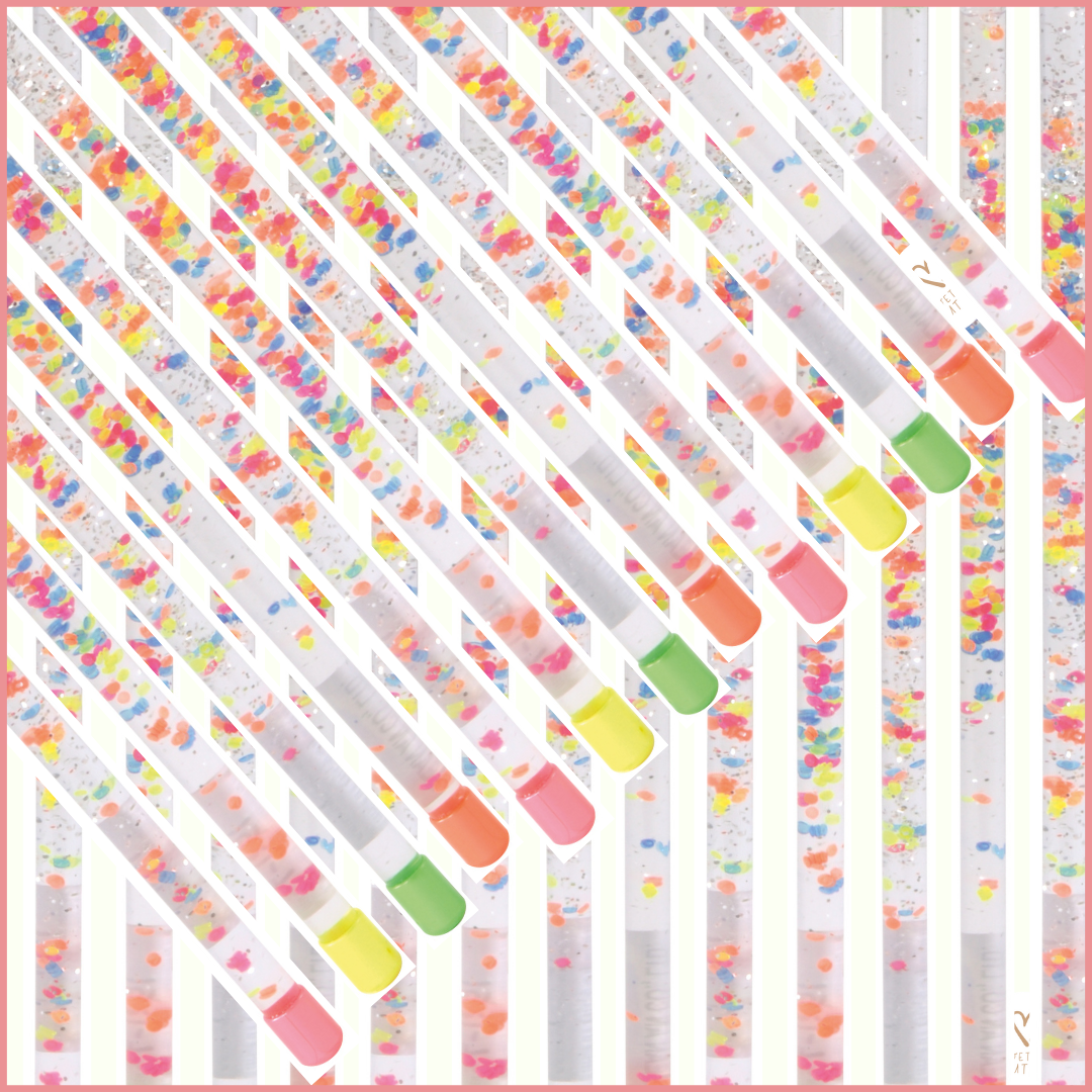 Toverstaf met zwevende kralen (45cm)