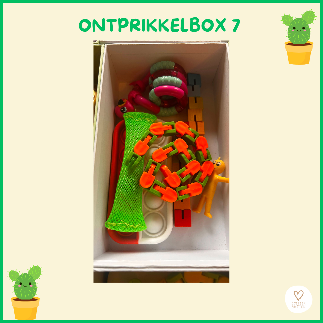ONTPRIKKELBOXEN - nieuwe reeks -
