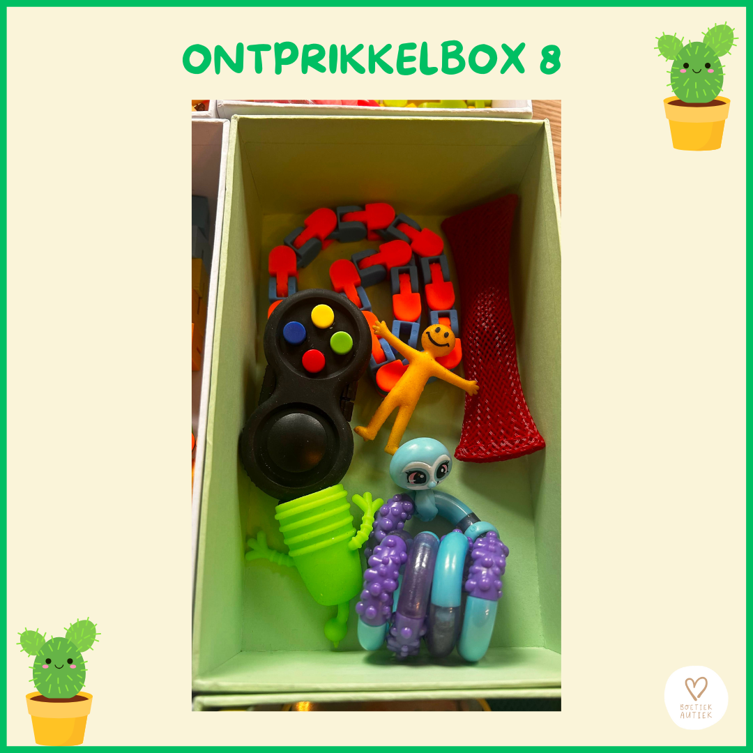 ONTPRIKKELBOXEN - nieuwe reeks -