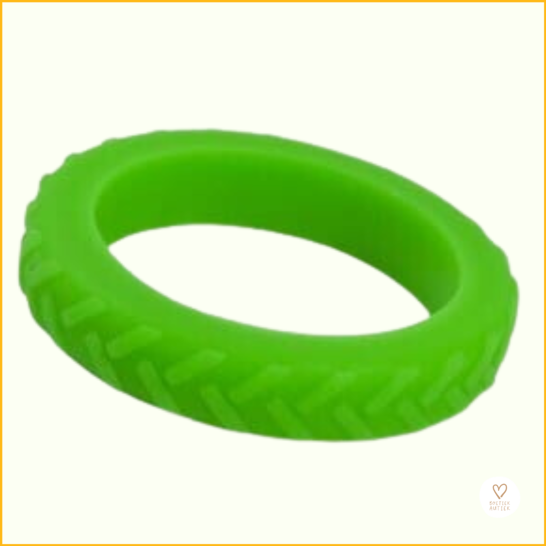 Bijtarmband Groen (kindermaat)