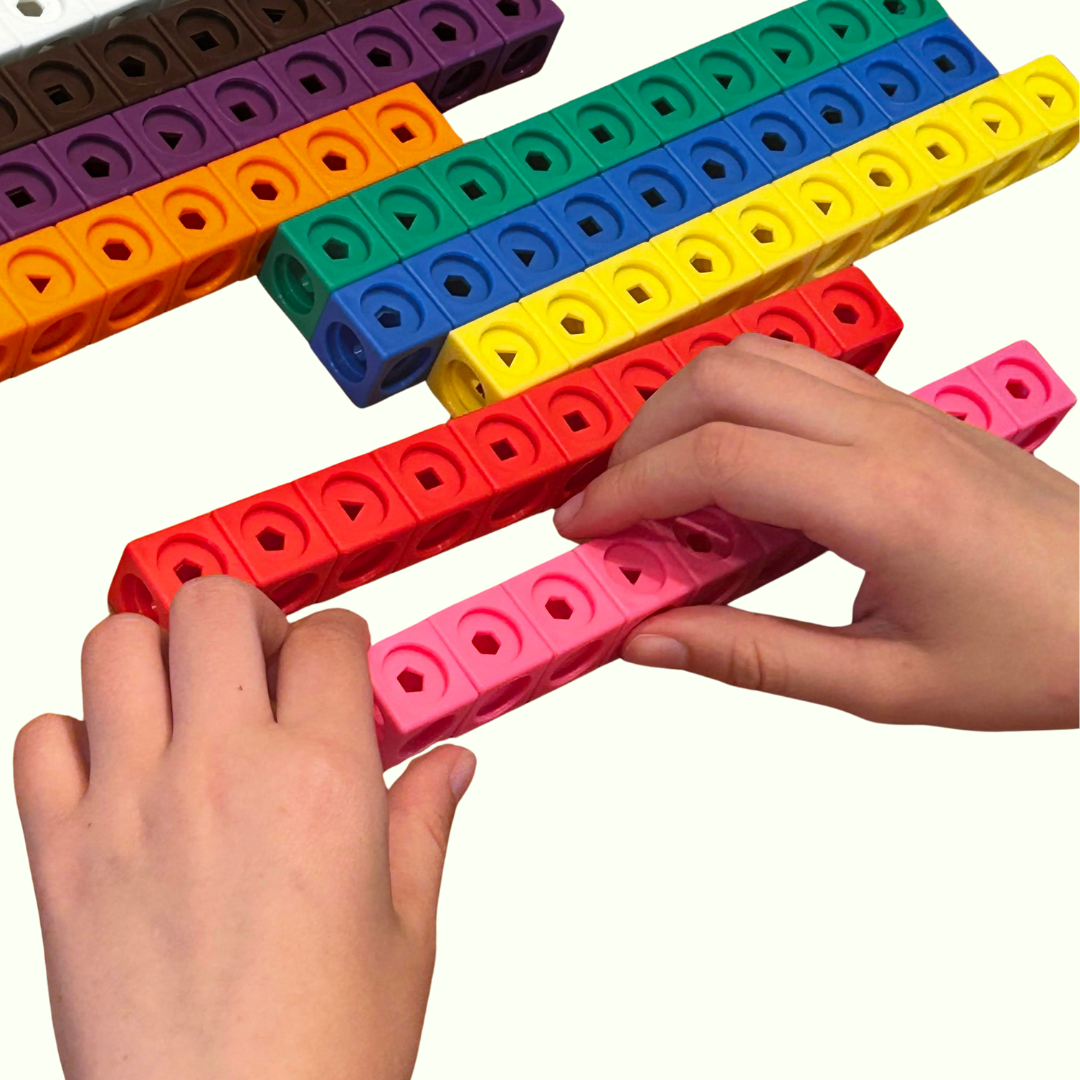 Geometrische koppelbare kubussen -linking cubes