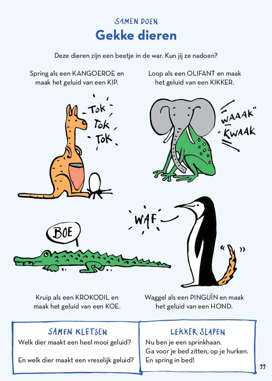 Klets: slaapklets voor kleuters Deel 2