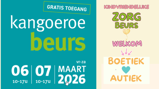 Boetiek Autiek op de Kangoeroebeurs 🦘 en Tools4Schools✏️