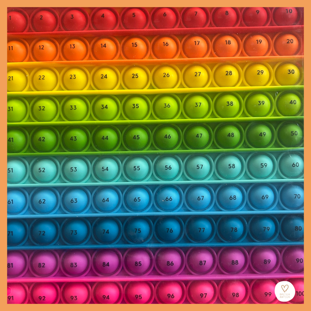 Het honderdveld in poppers! Fidgetpopper