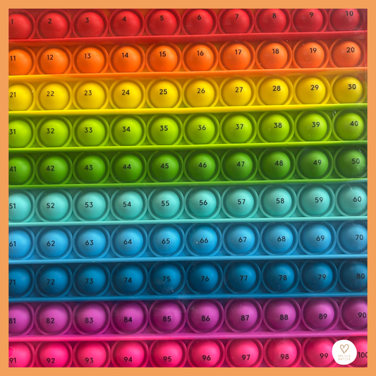 Het honderdveld in poppers! Fidgetpopper