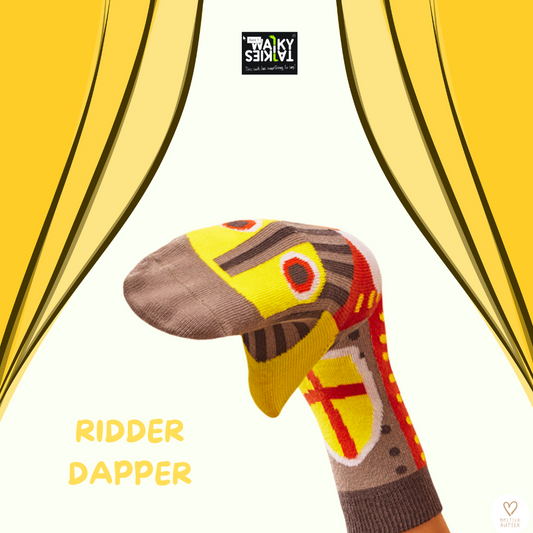 Handpop + kousen: ridder