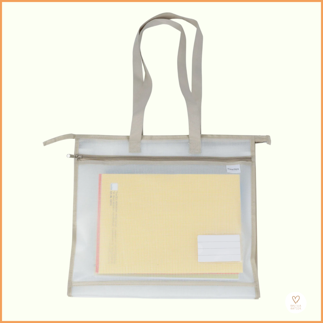 Transparante tas: vind je materiaal!
