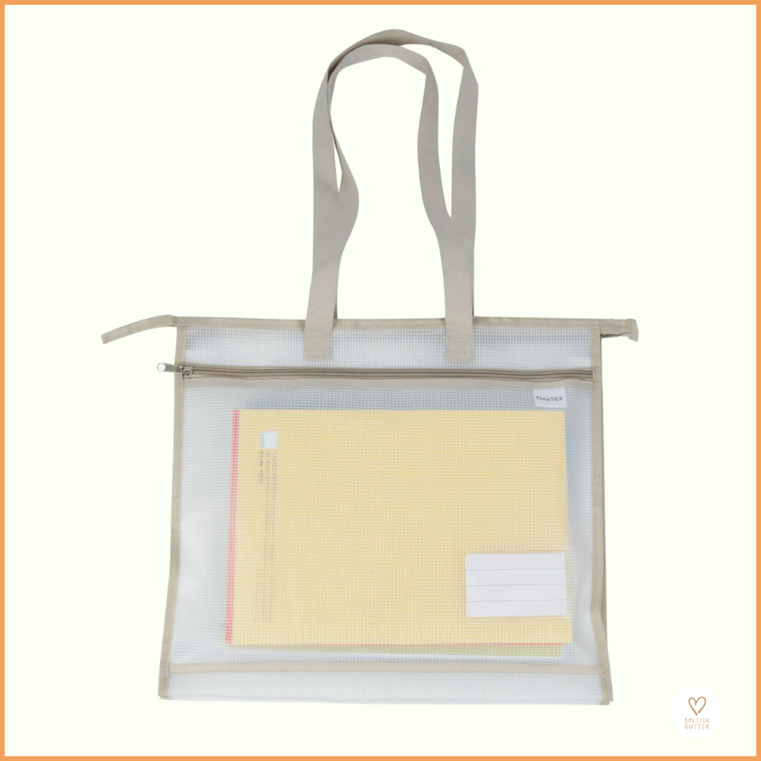 Transparante tas: vind je materiaal!