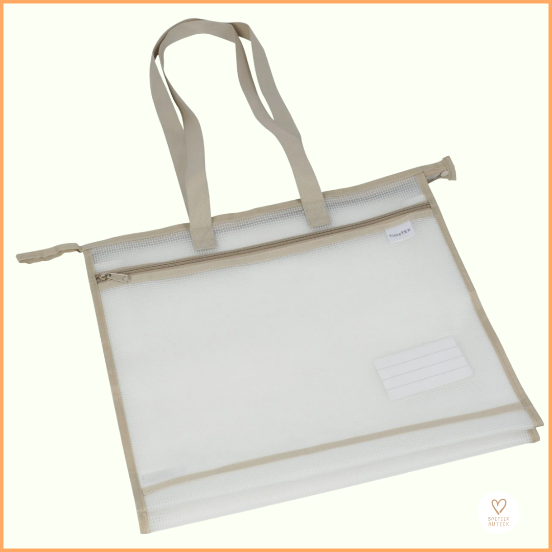 Transparante tas: vind je materiaal!