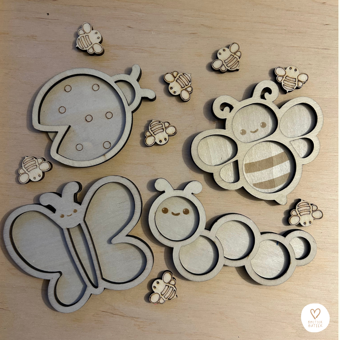 Vulvormen: debijen maken honing