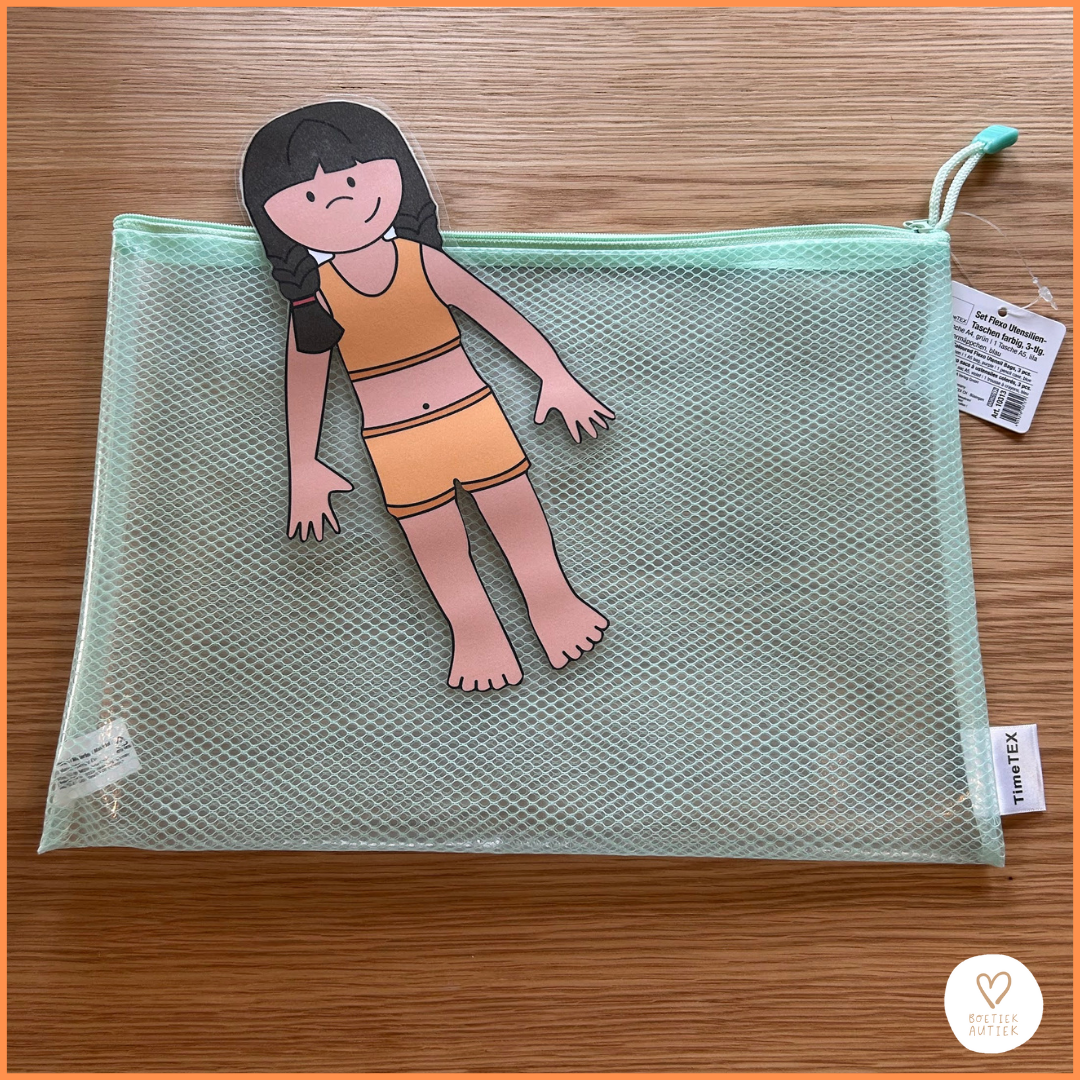 Transparante opbergtassen om netjes te ordenen ! Organiseren (school)materialen.