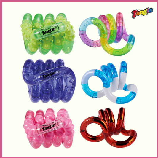 Tangle Crush voor friemelhanden, stress doserend : groen