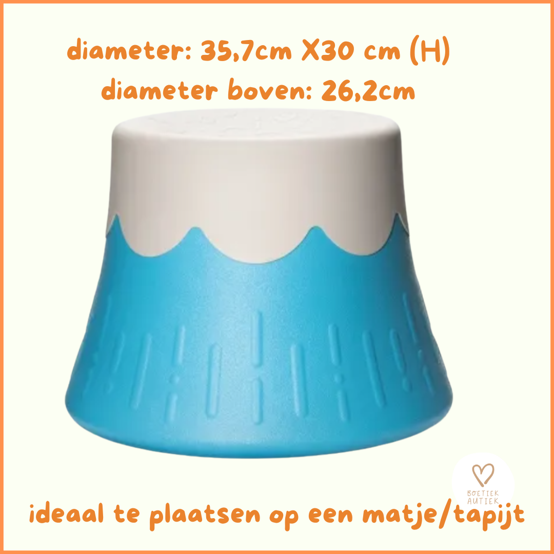 Wiebelvulkaan! Beweegkruk