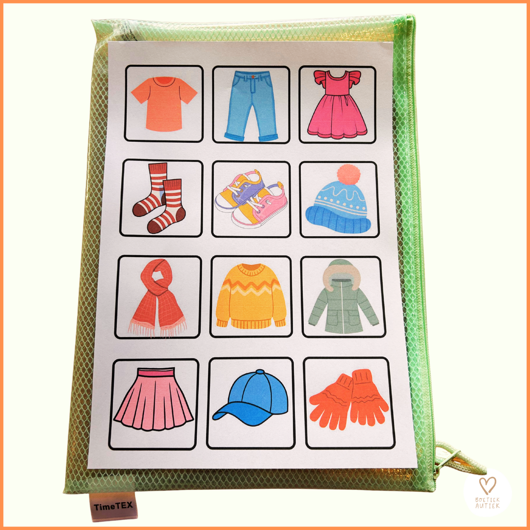 Transparante opbergtassen om netjes te ordenen ! Organiseren (school)materialen.