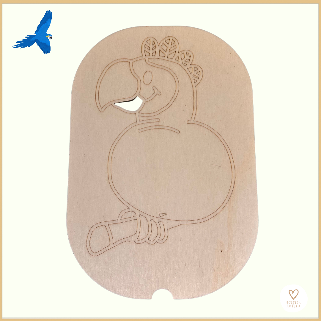 Huisdieren-papegaai-klein