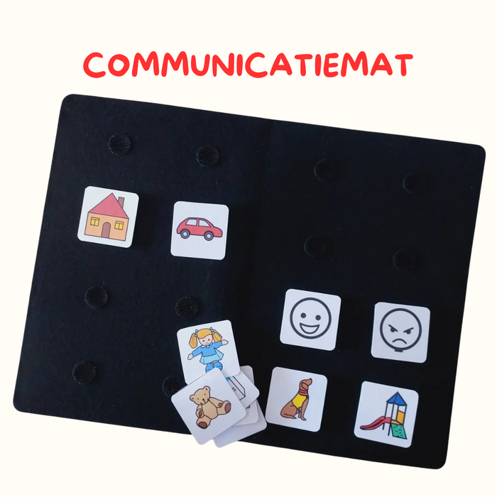 Communicatiemat voor pictogrammen. (zonder pictogrammen)
