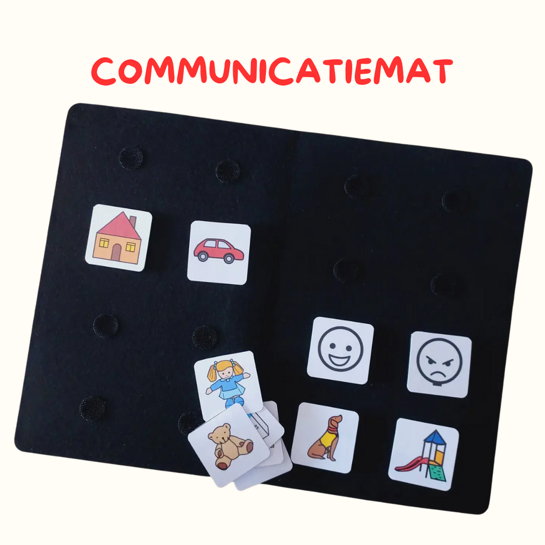 Communicatiemat voor pictogrammen. (zonder pictogrammen)