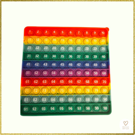 Fidget Flap met 100-veld.