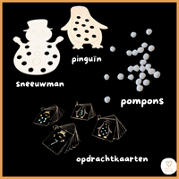 Winterfiguren: getallen t.e.m. 10