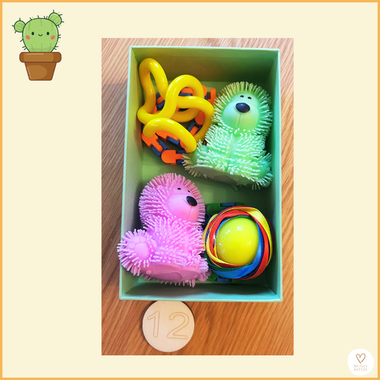 ONTPRIKKELBOX onderweg-wachtzaal-op bezoek