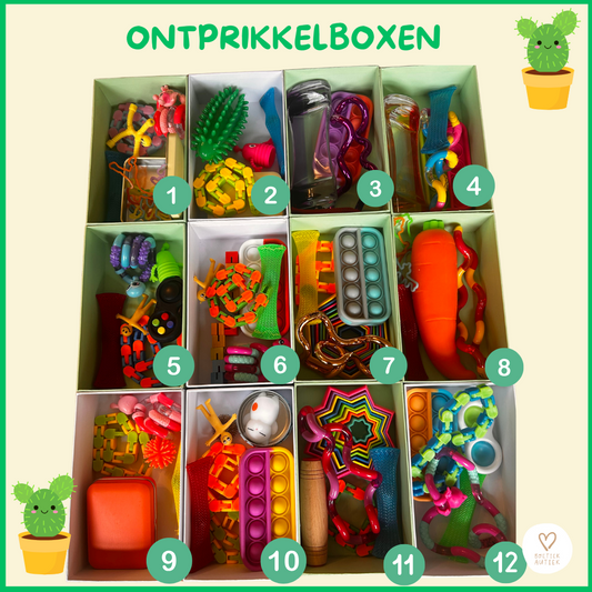 ONTPRIKKELBOXEN - nieuwe reeks -