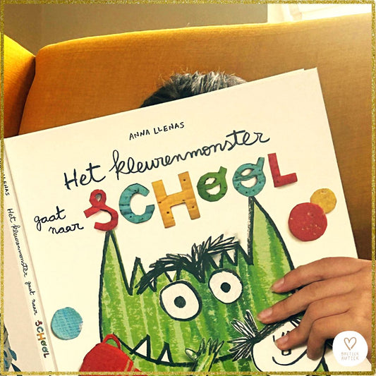 Het kleurenmonster gaat naar school