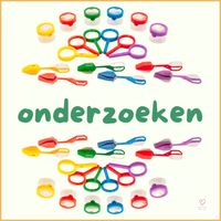Doorschijnend vergrootglasset Ticket (6 kleuren)