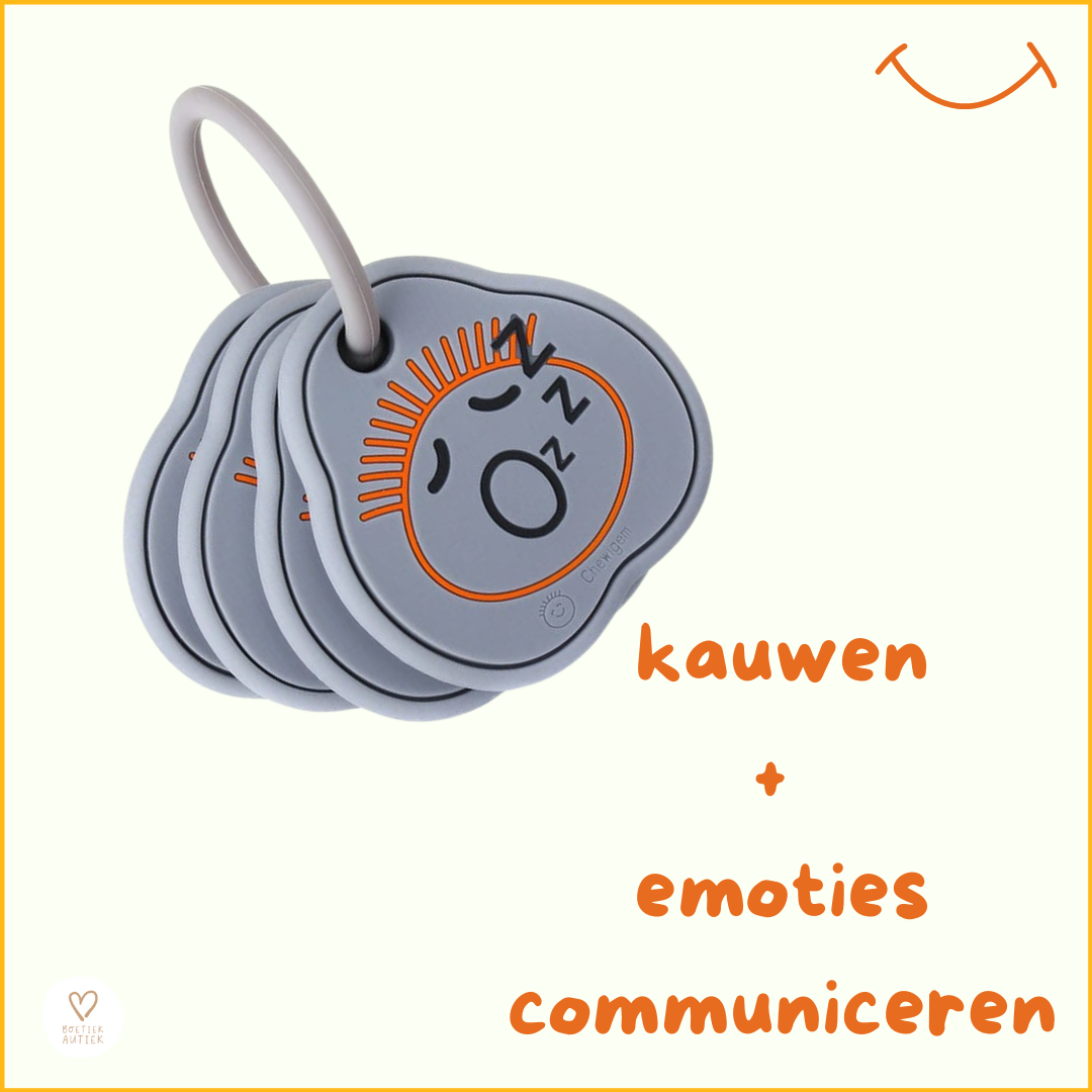 Kauwring met emoties