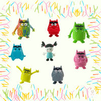 Het kleurenmonster: de poppetjes