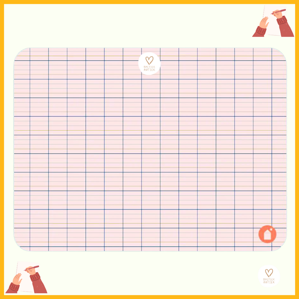 Schrijfblad (magnetisch)
