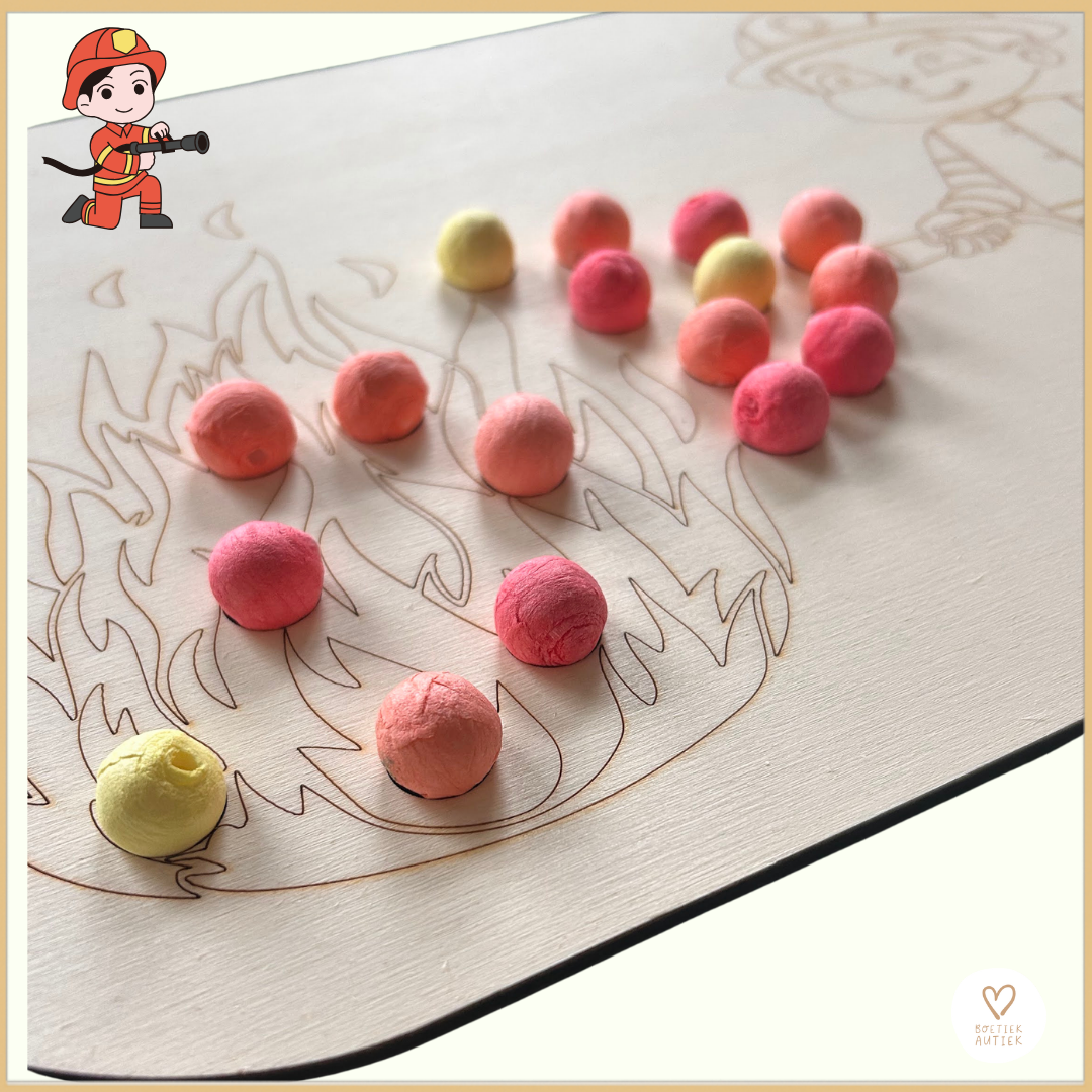 Brandweer: vuur blussen