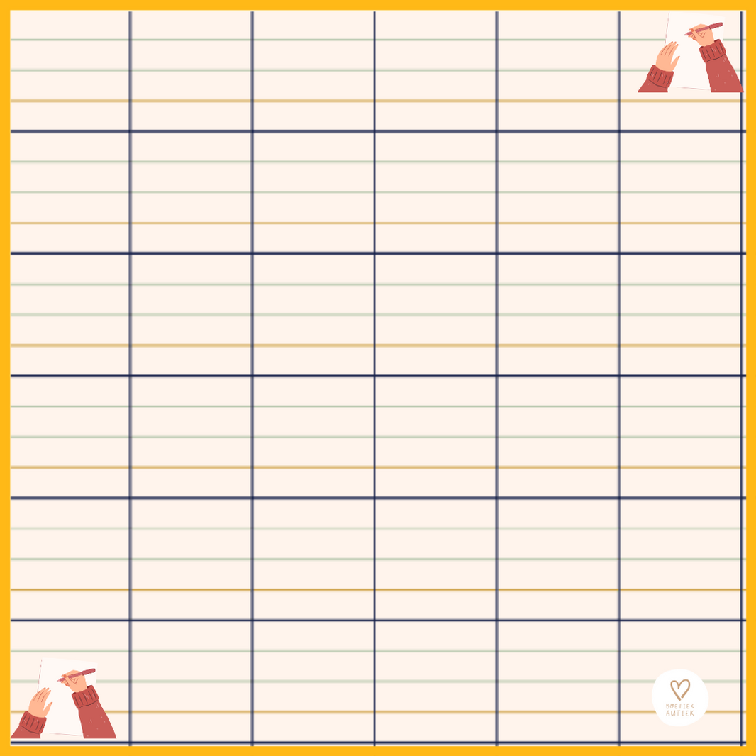 Schrijfblad (magnetisch)